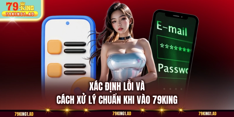 Xác định lỗi và cách xử lý chuẩn khi vào 79KING